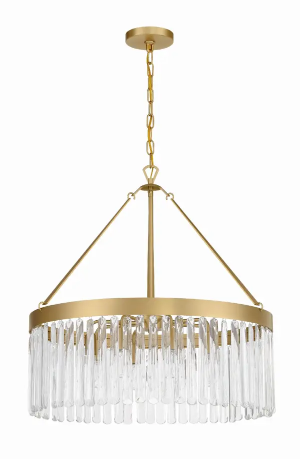 Emory 24" Art Deco Chandelier - Image 2