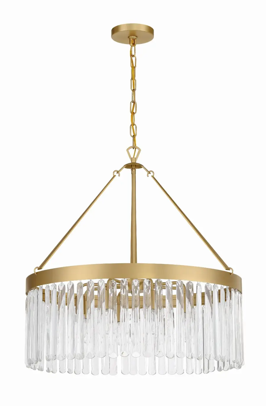 Emory 24" Art Deco Chandelier - Image 2