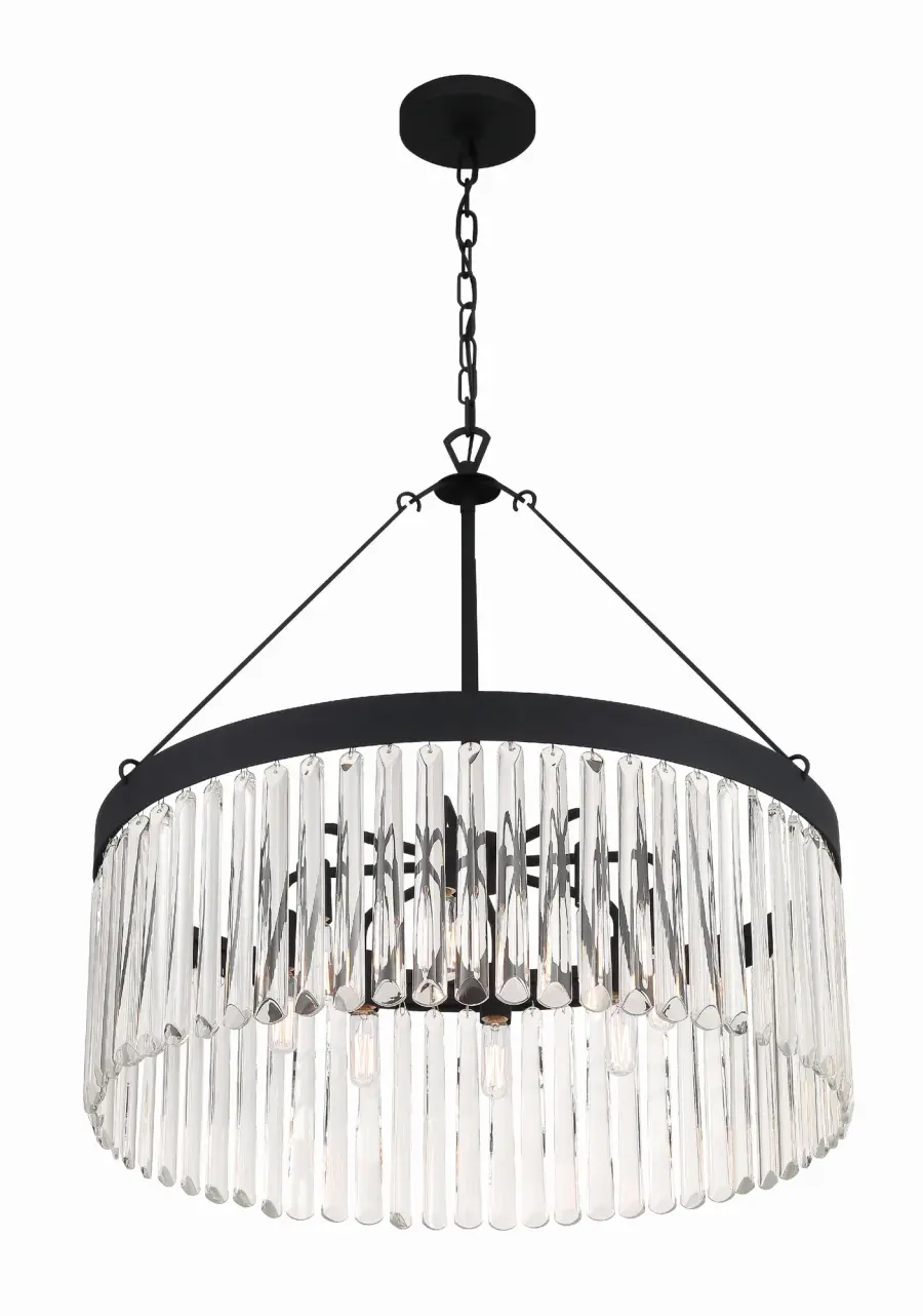 Emory 24" Art Deco Chandelier - Image 12