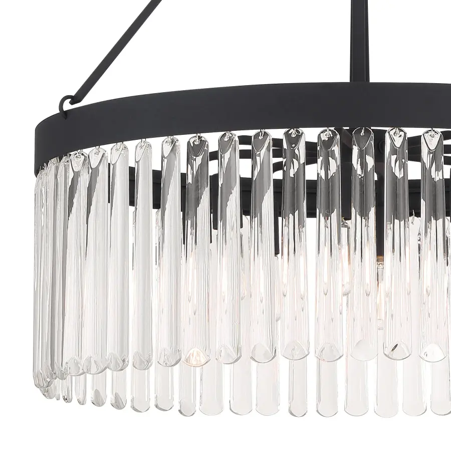 Emory 24" Art Deco Chandelier - Image 13