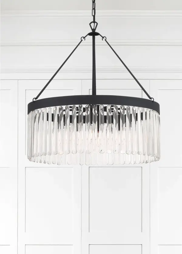 Emory 24" Art Deco Chandelier - Image 16