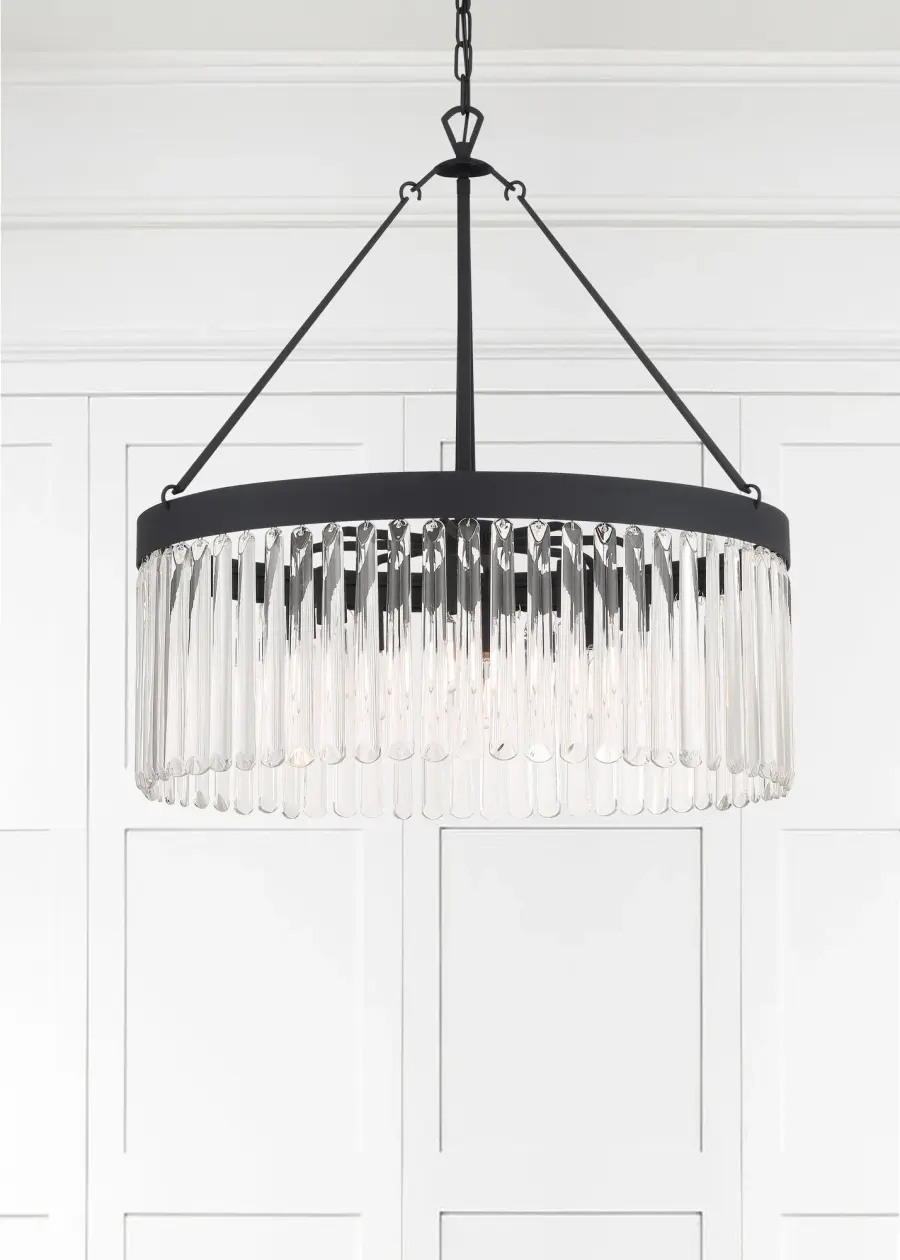 Emory 24" Art Deco Chandelier - Image 16