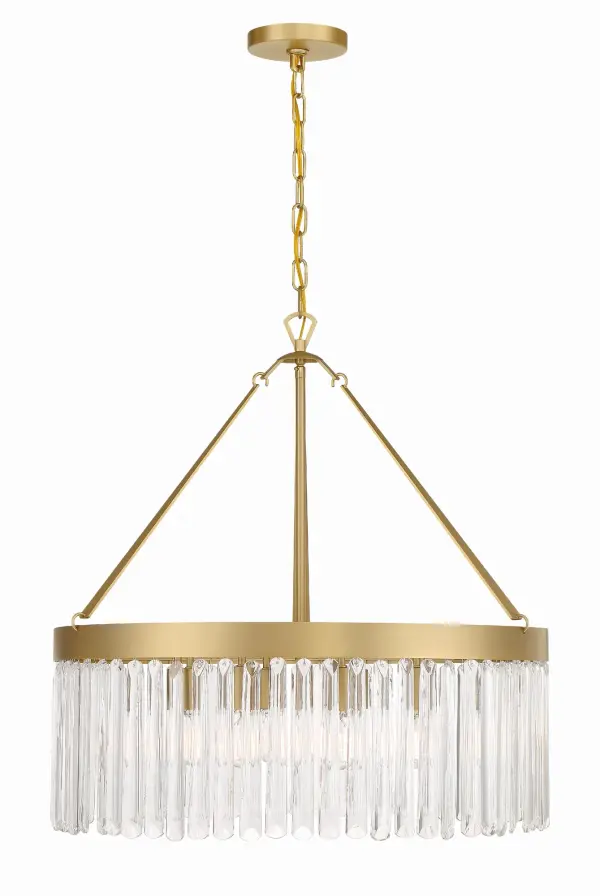 Emory 24" Art Deco Chandelier - Image 3