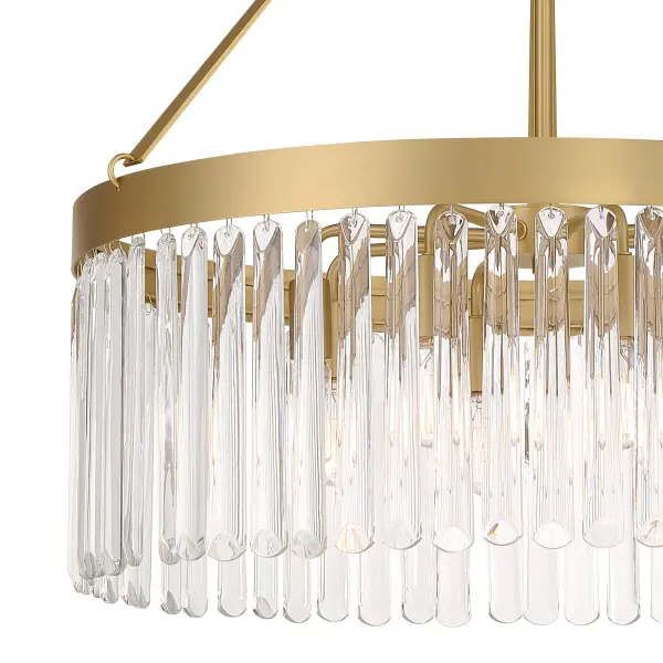 Emory 24" Art Deco Chandelier - Image 5