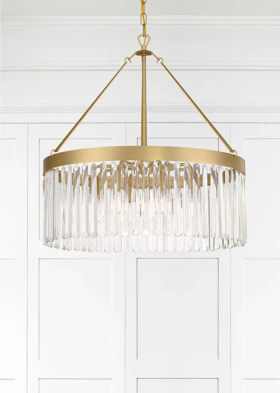 Emory 24" Art Deco Chandelier - Image 6