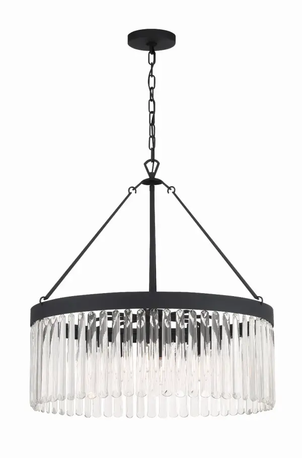 Emory 24" Art Deco Chandelier - Image 9