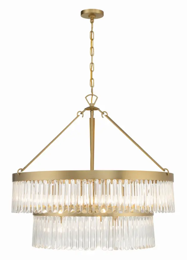 Emory 32" Art Deco Chandelier - Image 3