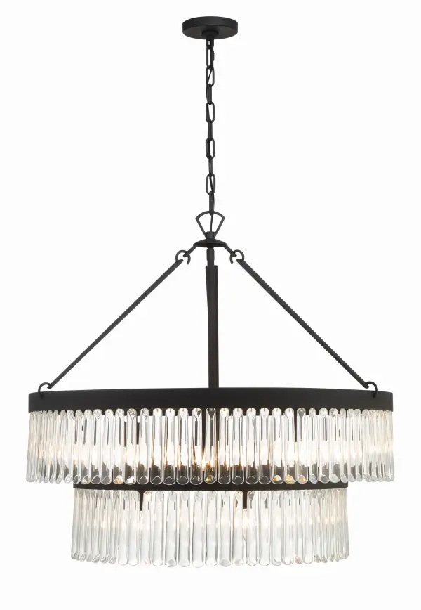 Emory 32" Art Deco Chandelier - Image 10