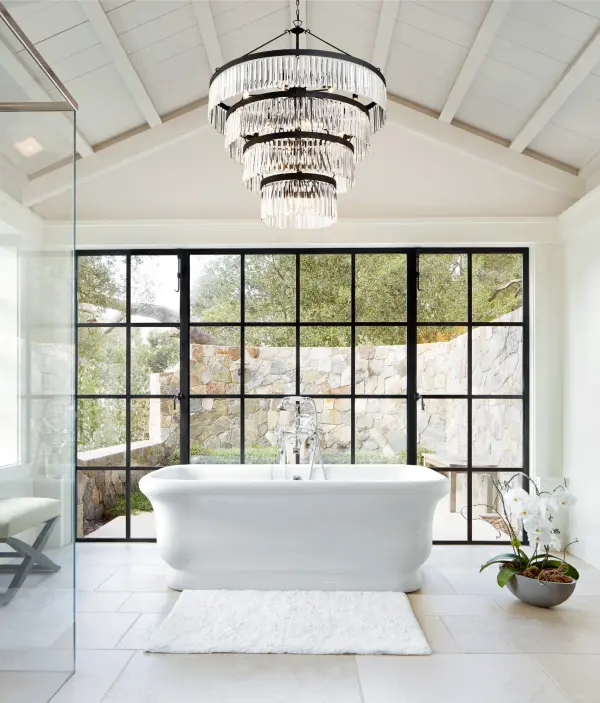 Emory 40" Art Deco Chandelier - Image 16