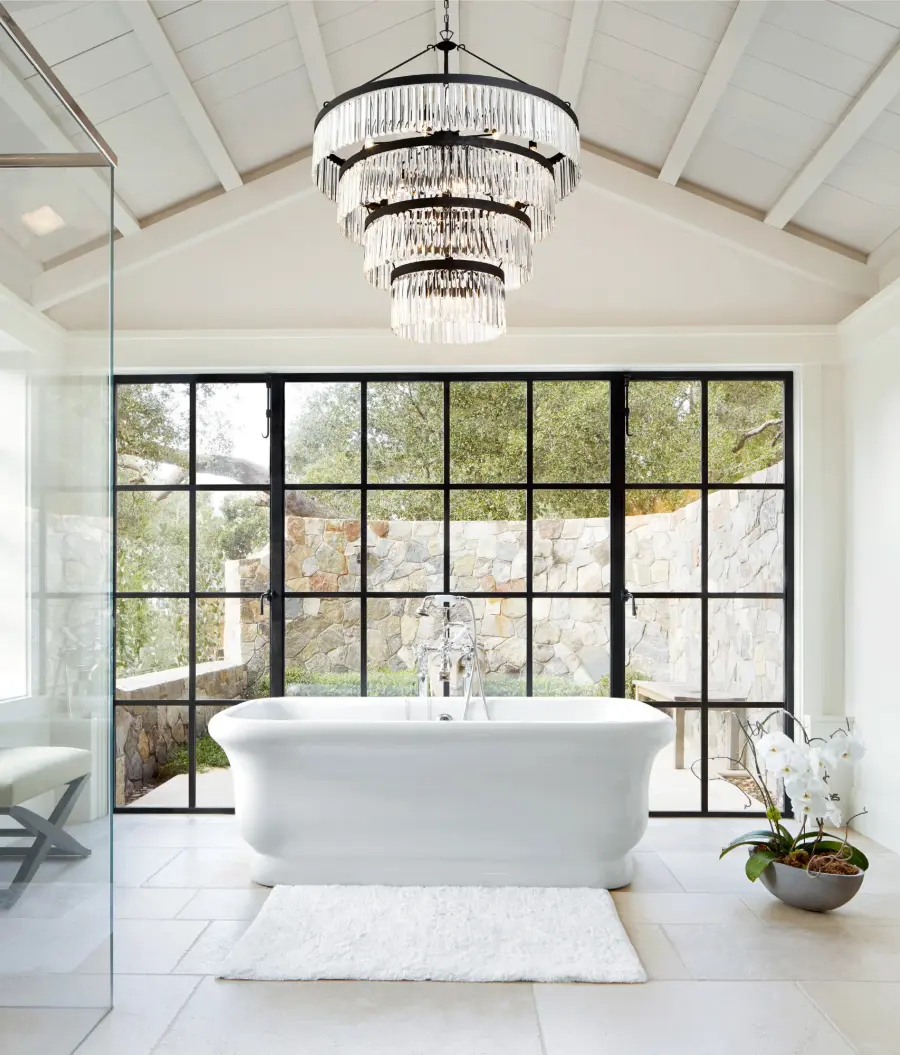 Emory 40" Art Deco Chandelier - Image 16