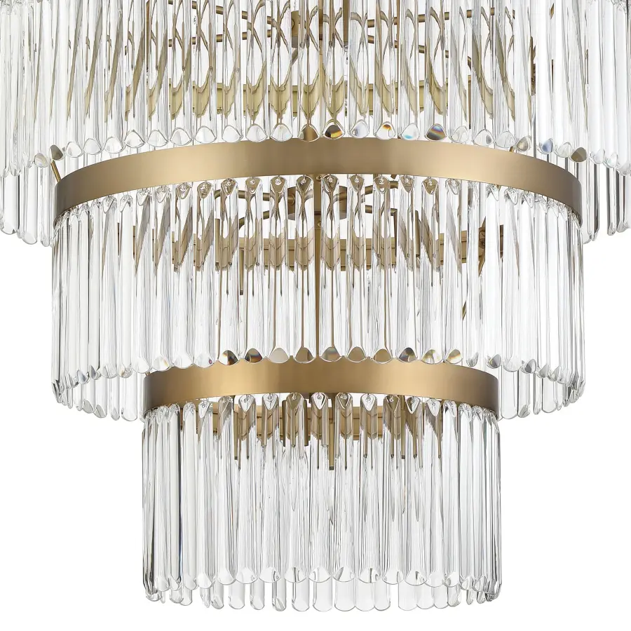Emory 40" Art Deco Chandelier - Image 4