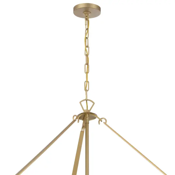Emory 40" Art Deco Chandelier - Image 5