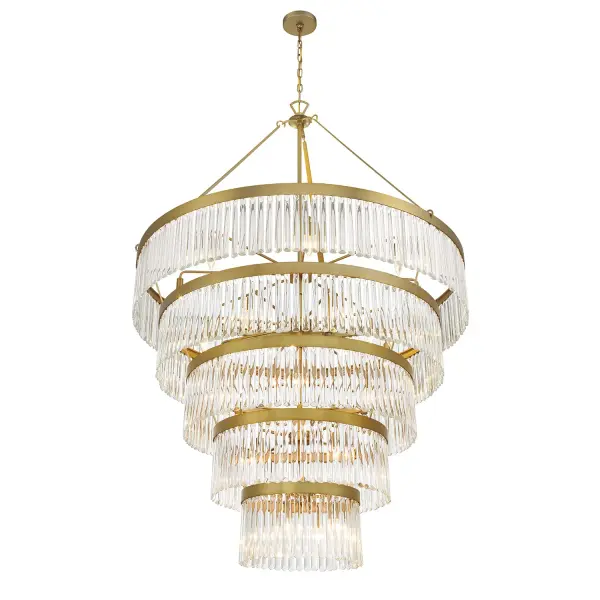 Emory 48" Art Deco Chandelier - Image 4