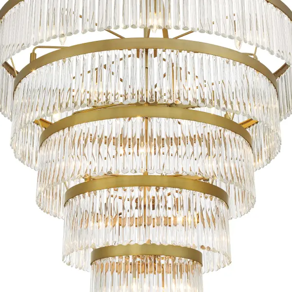 Emory 48" Art Deco Chandelier - Image 5