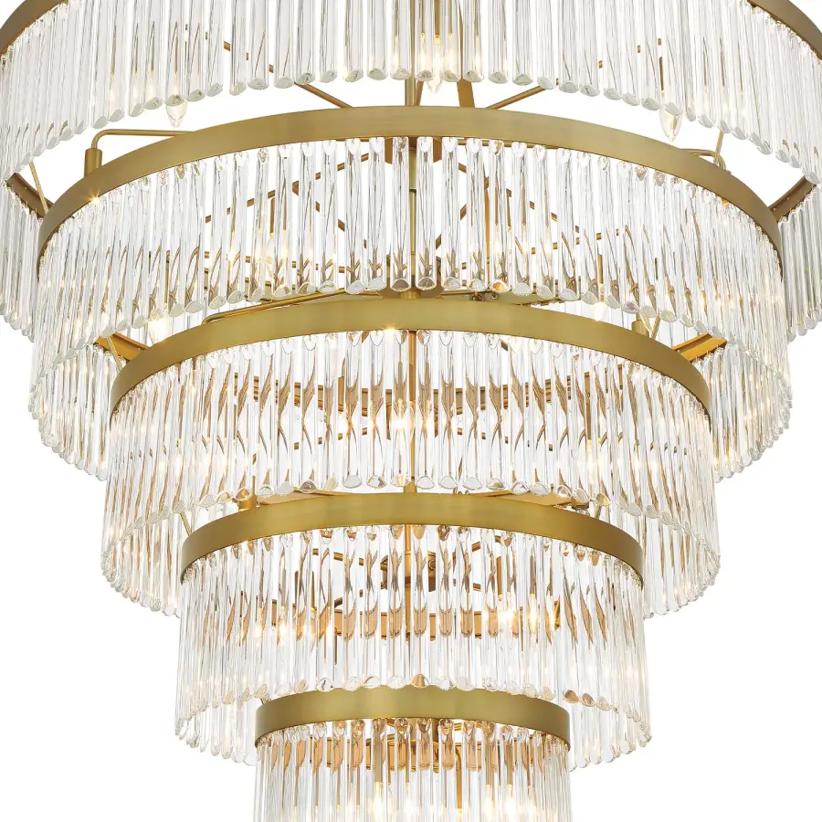 Emory 48" Art Deco Chandelier - Image 5