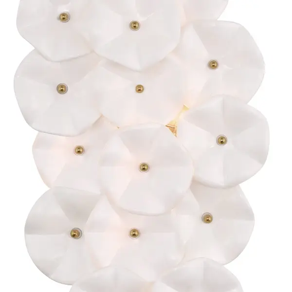 Esme 23" Sconce in Aged Brass with Blue Glass - Image 19