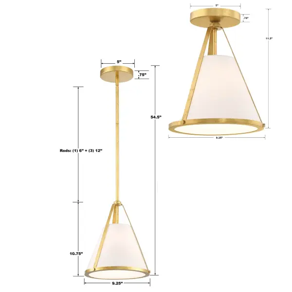 Fulton 9.25" Mini Pendant - Image 17