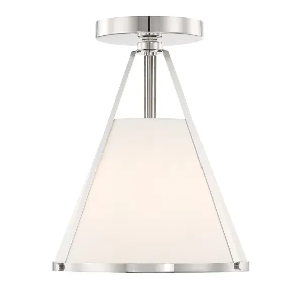 Fulton 9.25" Semi Flush Mount in Black - Image 21