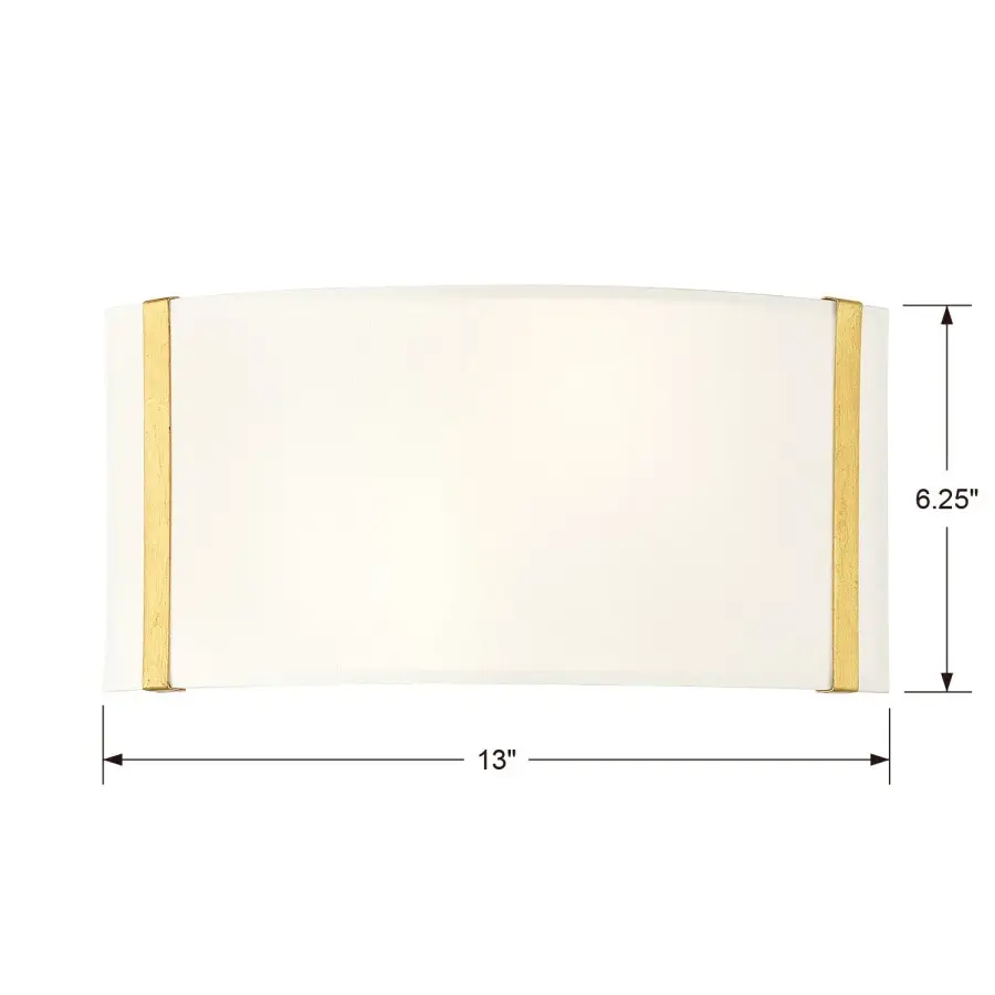 Fulton 13" Black Sconce - Image 13