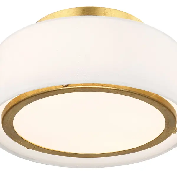 Fulton 12" Semi Flush Mount in Black - Image 11