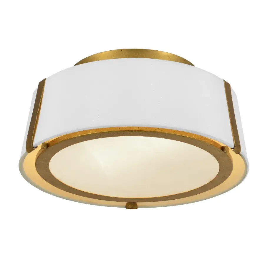 Fulton 12" Semi Flush Mount in Black - Image 9