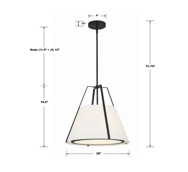 Fulton 20" Pendant - Image 11