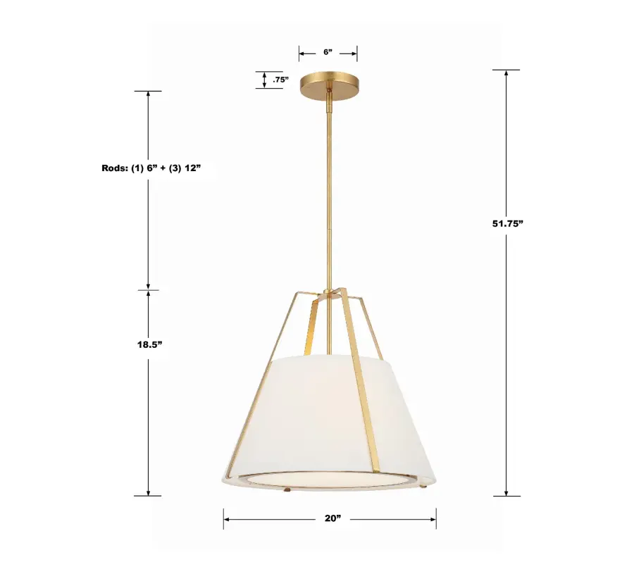 Fulton 20" Pendant - Image 23
