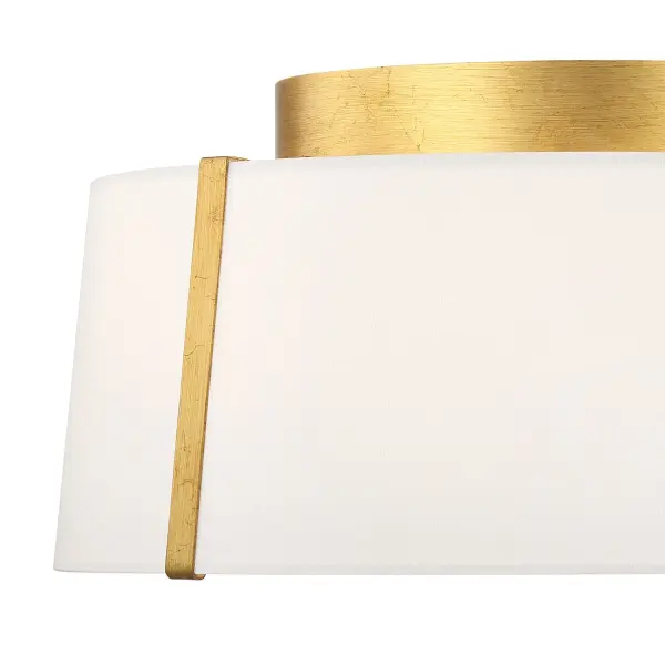 Fulton 18" Semi Flush Mount in Black - Image 11