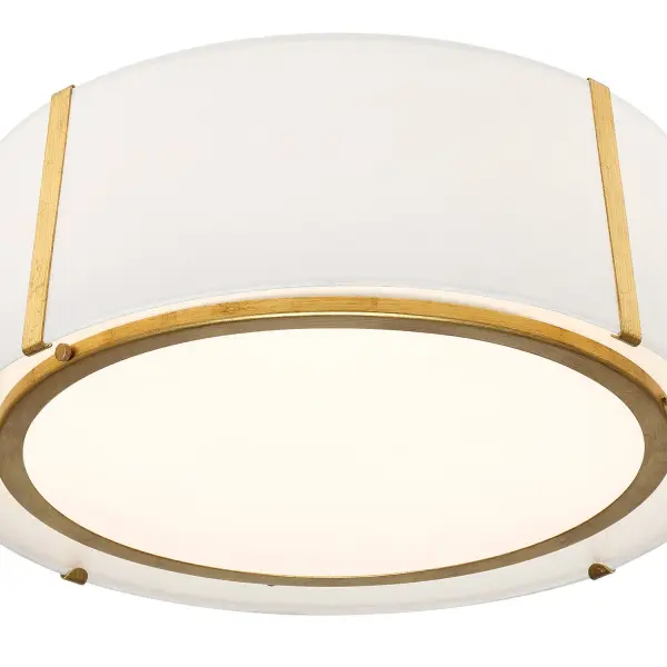 Fulton 18" Semi Flush Mount in Black - Image 12