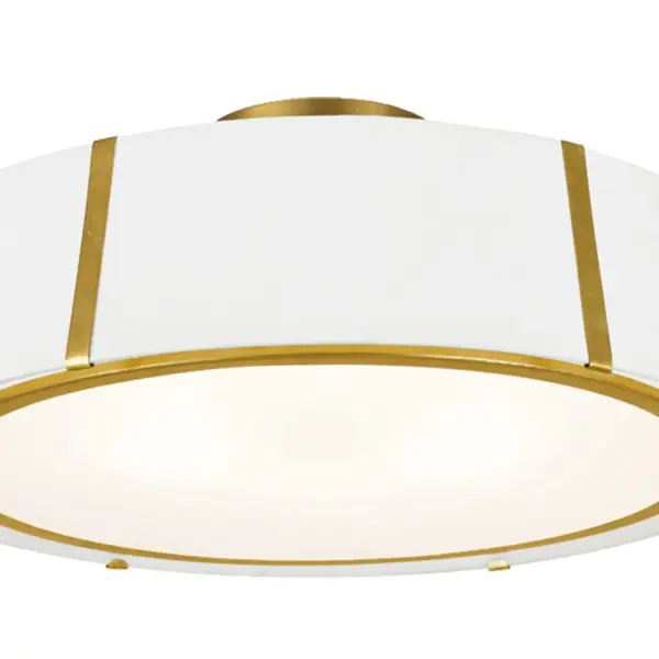 Fulton 18" Semi Flush Mount in Black - Image 13
