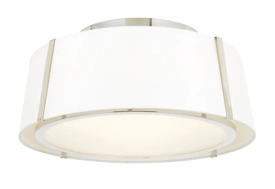 Fulton 18" Semi Flush Mount in Black - Image 20