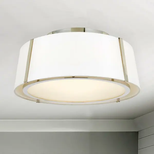 Fulton 18" Semi Flush Mount in Black - Image 25