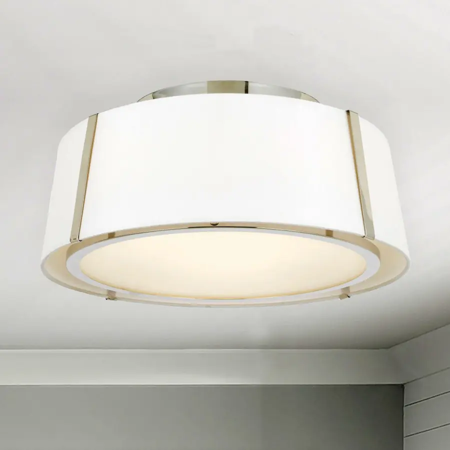 Fulton 18" Semi Flush Mount in Black - Image 25