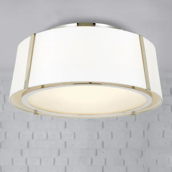 Fulton 18" Semi Flush Mount in Black - Image 26