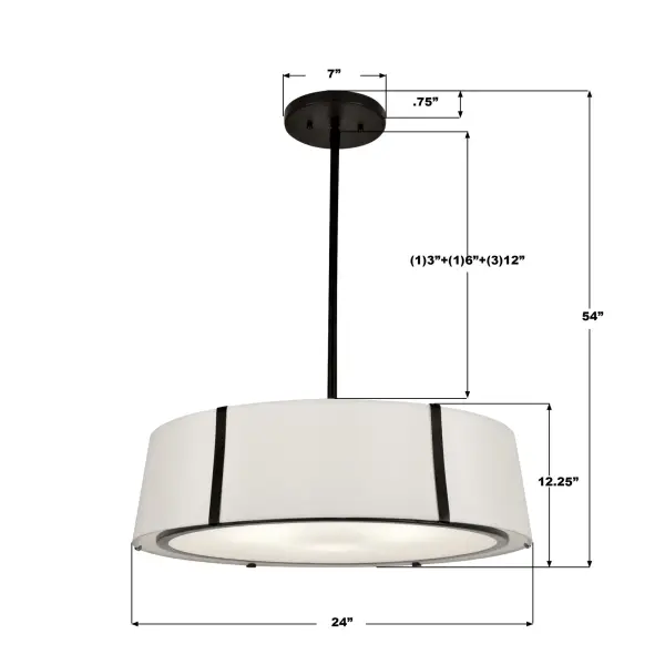 Fulton 24" Pendant - Image 8