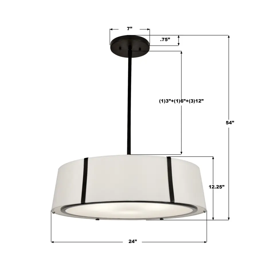 Fulton 24" Pendant - Image 8
