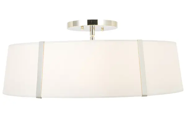 Fulton 24" Semi Flush Mount in Antique Gold - Image 19