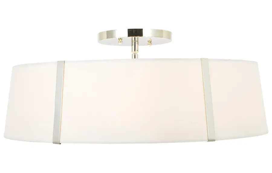 Fulton 24" Semi Flush Mount in Antique Gold - Image 19