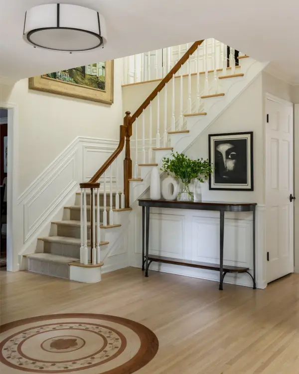 Fulton 24" Semi Flush Mount in Antique Gold - Image 7