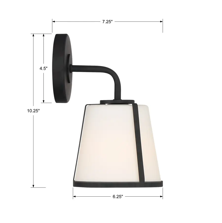 Fulton 6.25" Wall Sconce in Antique Gold - Image 6