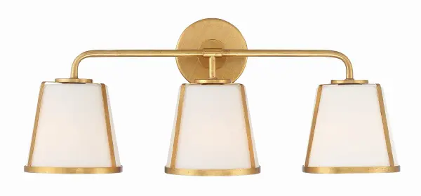 Fulton 23.25" Bathroom Vanity Light in Antique Gold - Image 15