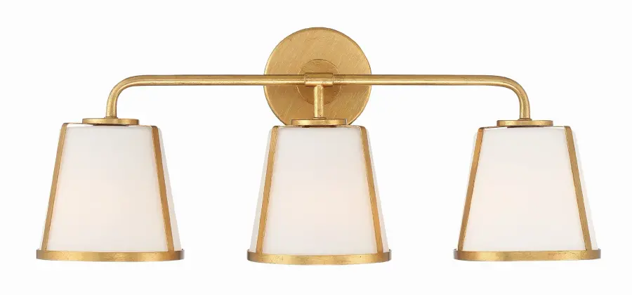 Fulton 23.25" Bathroom Vanity Light in Antique Gold - Image 15