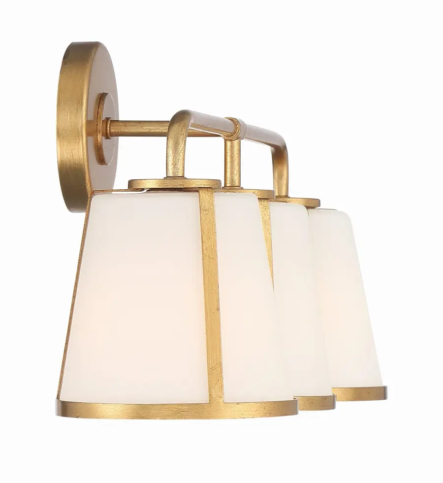 Fulton 23.25" Bathroom Vanity Light in Antique Gold - Image 16