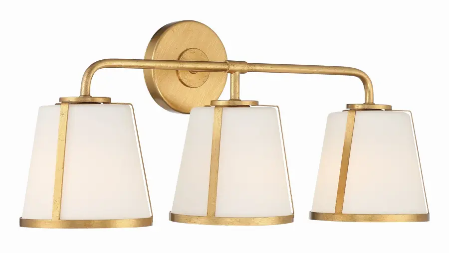 Fulton 23.25" Bathroom Vanity Light in Antique Gold - Image 17