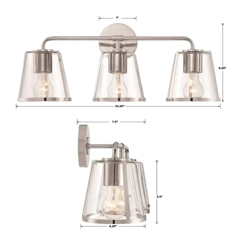 Fulton 23.25" Bathroom Vanity Light in Antique Gold - Image 39