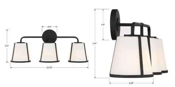 Fulton 23.25" Bathroom Vanity Light in Antique Gold - Image 5