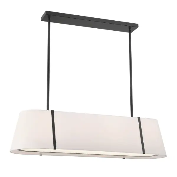 Fulton 41.75" Linear Oval Chandelier - Image 1