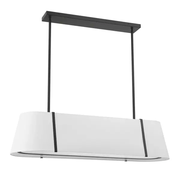 Fulton 41.75" Linear Oval Chandelier - Image 2