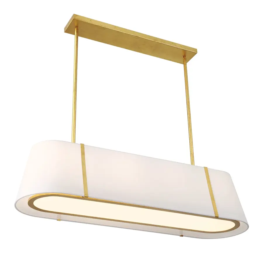 Fulton 41.75" Linear Oval Chandelier - Image 12