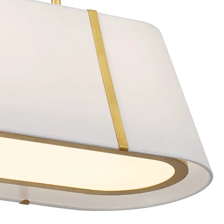 Fulton 41.75" Linear Oval Chandelier - Image 13
